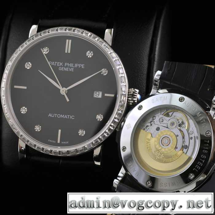 自動巻き スイスムーブメント  男性用腕時計 patek philippe philippe パテックフィリップ  メンズ腕時計